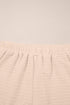 Textured V Neck Solid Casual Short Set