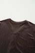 Textured Velvet V Neck Shift Mini Dress