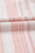 Textured Vertical Stripe Button Front Short Sleeve Blouse