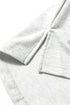 Textured Waffle Knit Buttoned V Neck Pocket Top