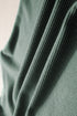 Textured Waffle Knit Patch Pocket Tank Drawstring Short Set