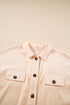 Textured Waffle Knit Short Sleeve Button Down Shirt
