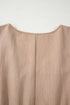 Textured Western Ruffled Short Sleeve A Line Mini Dress