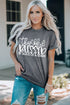 Thankful Blessed And Kind Of A Mess Graphic Tee
