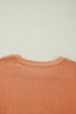 Thankful Graphic Corded Crew Neck Pullover Sweatshirt
