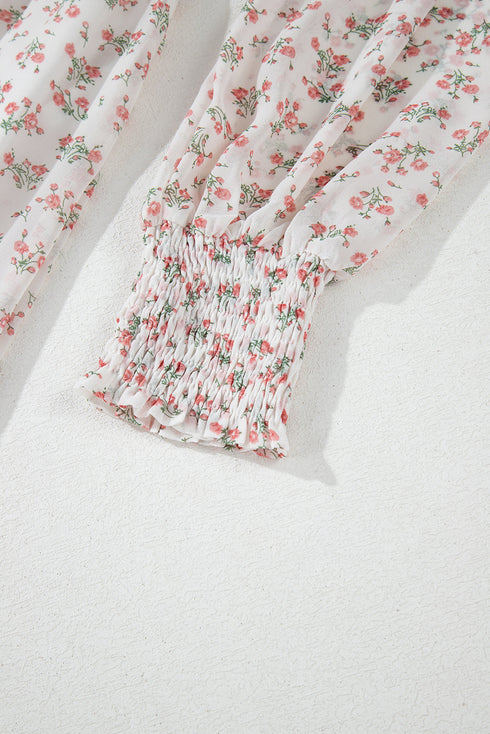 The Briarwood Manor Ruffled Midi Dress
