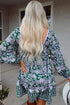 The Charleston Blossom Square Neck Dress