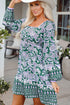 The Charleston Blossom Square Neck Dress
