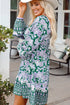 The Charleston Blossom Square Neck Dress