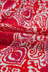 The Charleston Elegance Paisley Puff Sleeve Maxi Dress