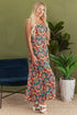 The Coastal Breeze Floral Maxi Dress