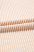 The Corded Knit Crew Neck Puff Sleeve Shift Mini Dress