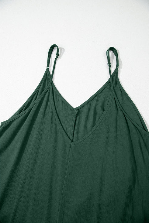 The Duffel Spaghetti Straps Pocketed Slouchy Maxi Dress