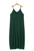 The Duffel Spaghetti Straps Pocketed Slouchy Maxi Dress