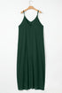 The Duffel Spaghetti Straps Pocketed Slouchy Maxi Dress