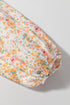 The Isabella Boho Floral V Neck Ruffled Empire Waist Long Sleeve Mini Ensemble