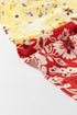 The Isabella Floral Patchwork Long Sleeve Pleated Mini Ensemble