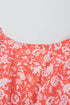 The Isabella Floral Print Tasseled Tied Sleeve Empire Waist Maxi Ensemble