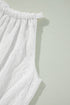 The Isabella Lace Sleeveless Knot Hollow Out Back Tied Waist Mini Ensemble