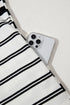 The Isabella Stripe Half Placket Polo T Shirt Ensemble