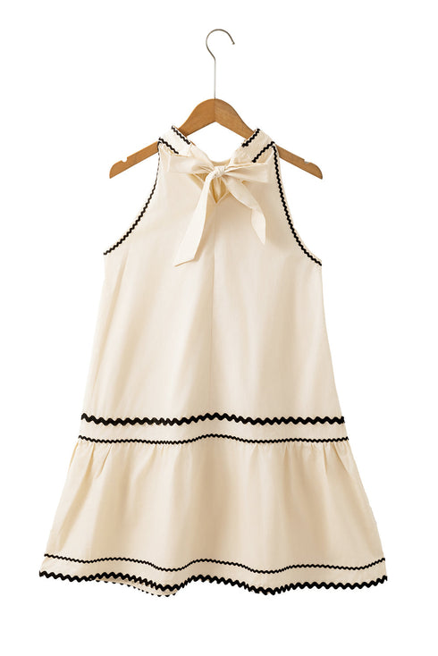 The Magnolia Stripe Halter Mini Dress