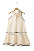 The Magnolia Stripe Halter Mini Dress