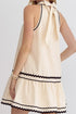 The Magnolia Stripe Halter Mini Dress