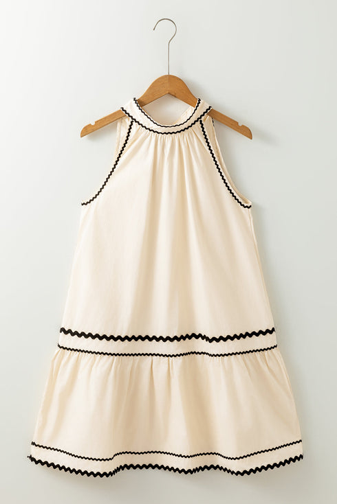The Magnolia Stripe Halter Mini Dress