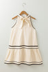 The Magnolia Stripe Halter Mini Dress
