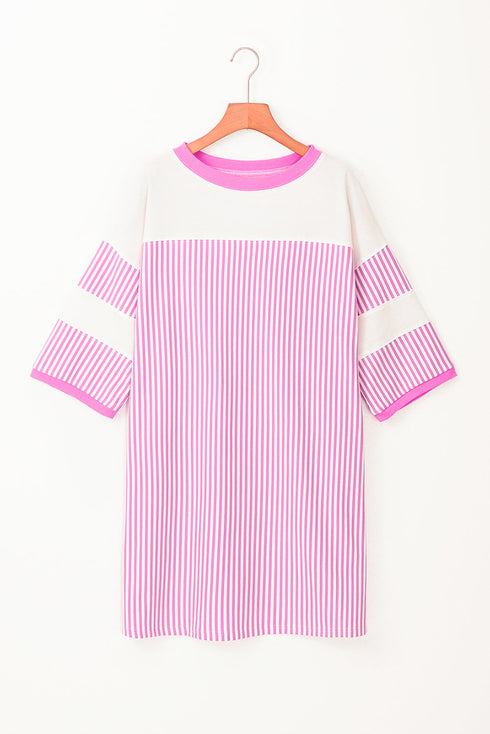 The Orchid Patchwork Swing Dress