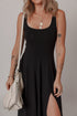 The Savannah Split-Hem Midi Dress