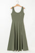 The Savannah Split-Hem Midi Dress