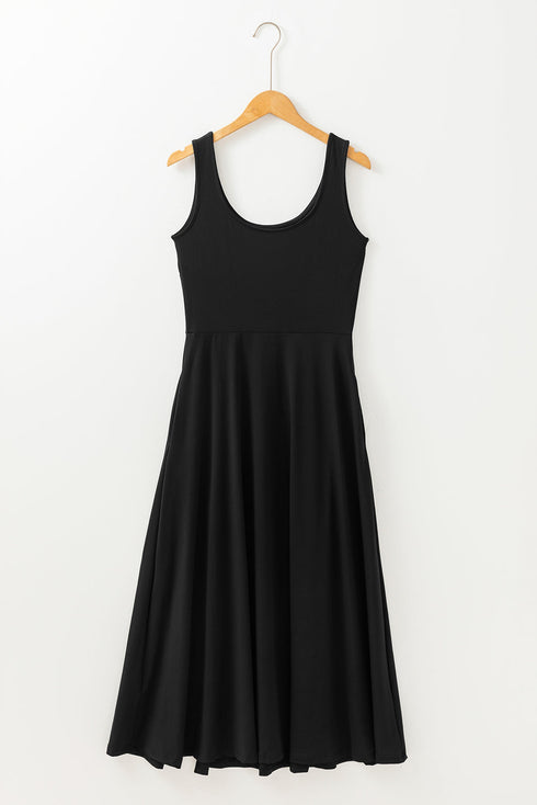 The Savannah Split-Hem Midi Dress