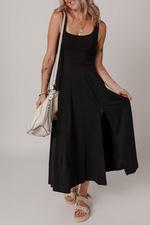 The Savannah Split-Hem Midi Dress