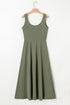 The Savannah Split-Hem Midi Dress