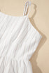 The Stripe Spaghetti Strap Pocketed High Waist Maxi Dress