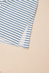 The Veranda Striped Tie-Neck Midi Dress
