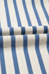 The Veranda Striped Tie-Neck Midi Dress