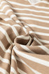 The Veranda Striped Tie-Neck Midi Dress