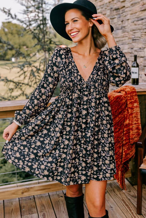 The Willow Creek Smocked Babydoll Dress