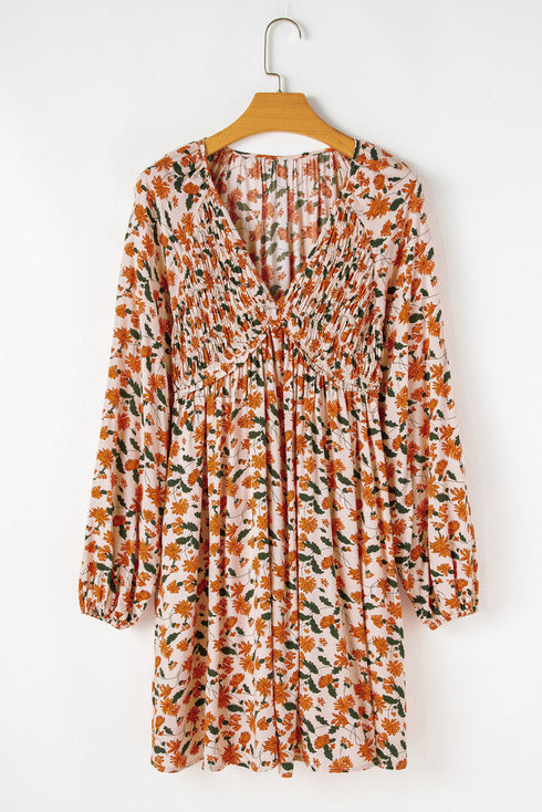 The Willow Creek Smocked Babydoll Dress