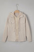 Thermal Knit Textured Two In One Hooded Jacket