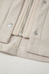 Thermal Knit Textured Two In One Hooded Jacket