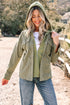 Thermal Knit Textured Two In One Hooded Jacket