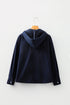 Thermal Knit Textured Two In One Hooded Jacket