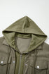 Thermal Knit Textured Two In One Hooded Jacket