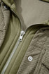 Thermal Knit Textured Two In One Hooded Jacket