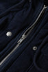 Thermal Knit Textured Two In One Hooded Jacket