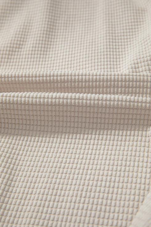 Thermal Knit Textured Two In One Hooded Jacket