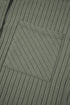 Thermal Ribbed Texture Drop Shoulder Button Up Jacket